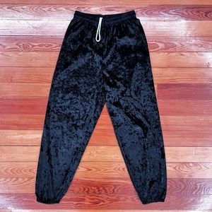 URBAN RENEWAL Velvet Joggers